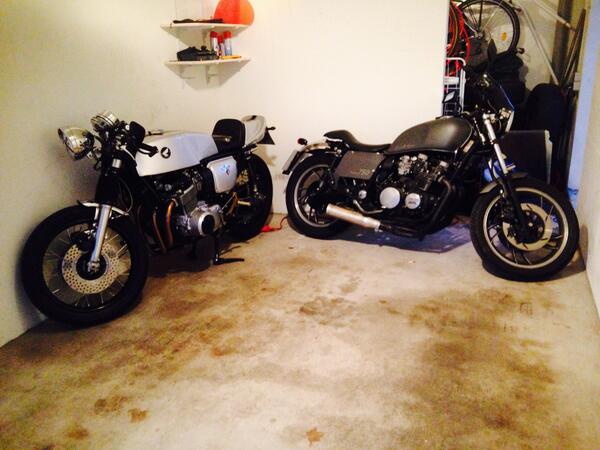Honda CB 750 Four &amp; Yamaha XJ 750 Seca