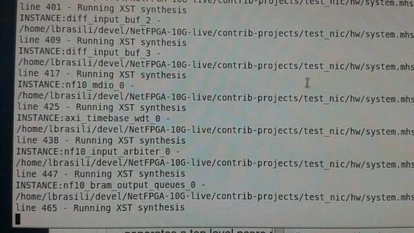 lucas_brasilino's tweet image. Playing with #NetFPGA makes me so happy (: #fpga #networking @XilinxInc Nice thing to do on saturdays (: