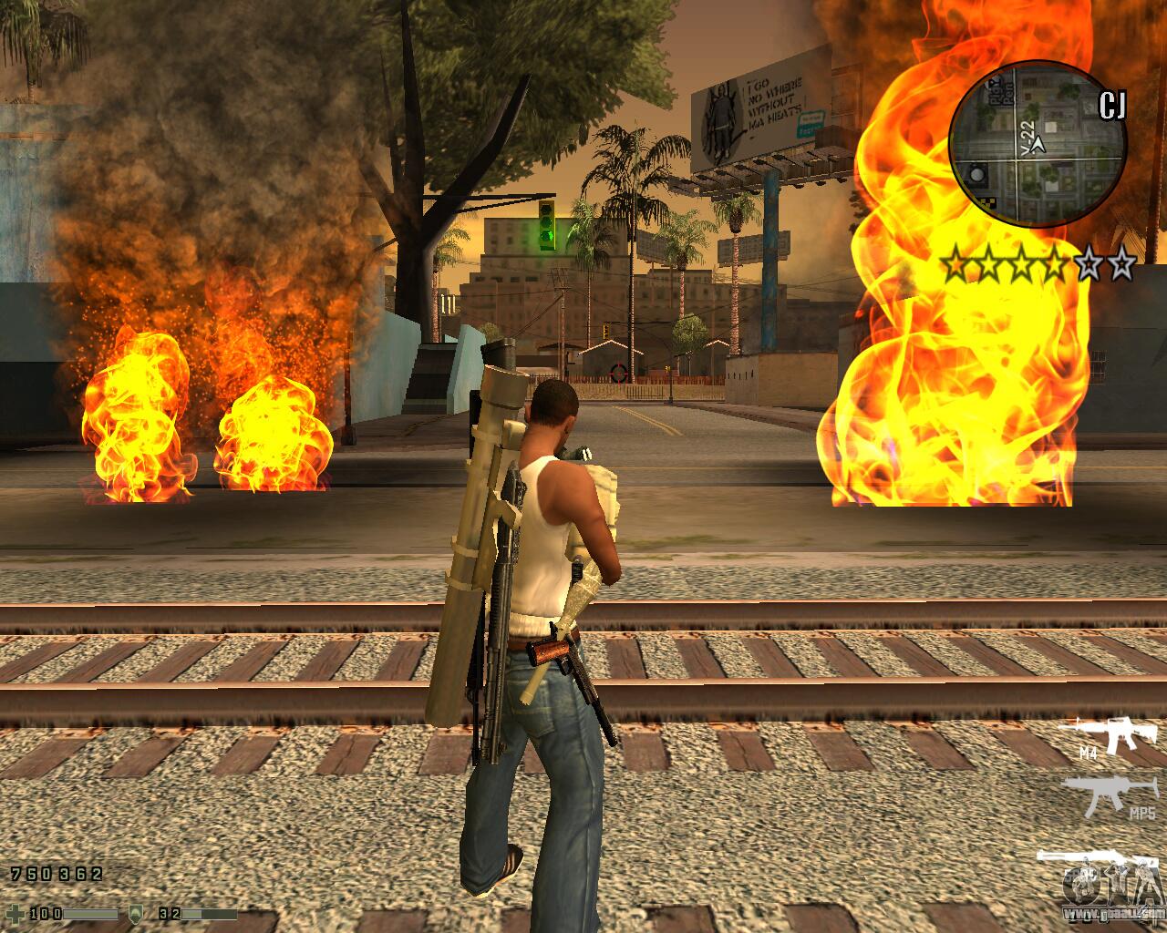 GTA San Andreas HUD like GTA SA on PC,PS2 for Android Mod