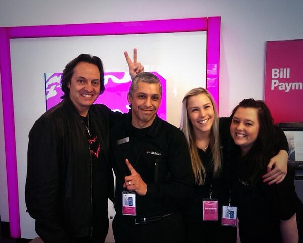 Pretty awesome when the CEO of T-Mobile drops by to say hi to his minions!  #bestceoaround <a href="/tmobile/">T-Mobile</a> <a href="/JohnLegere/">John Legere</a>