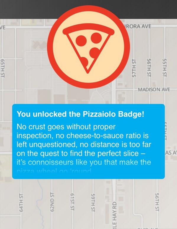 CarmenSn's tweet photo. Unlocked the "Pizzaiolo" badge! http://t.co/HkVcSQJQtH http://t.co/nWzGeJDKtT