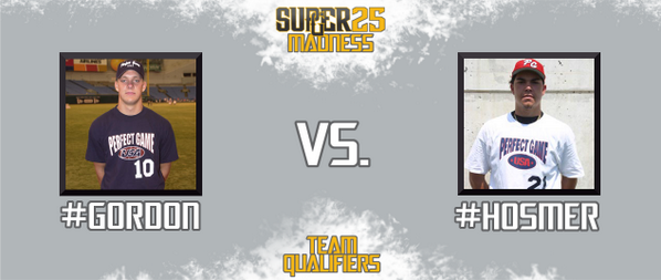 Our final team qualifier belongs to the <a href="/Royals/">Kansas City Royals</a>. Reply w/ either #Gordon or #Hosmer to vote &amp; round out the #Super16.