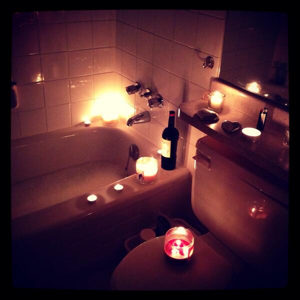 Candle Bubble Bath