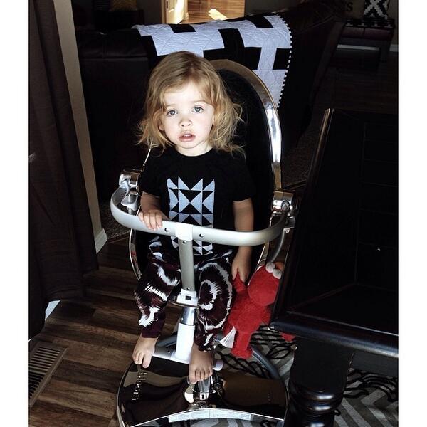 He doesn't seem too happy about the news of his little brother !