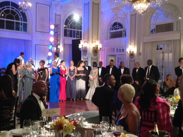beingmaryjane's tweet photo. The Gala.. #PlatinumTable (behind scenes photo) #BMJmarathon http://t.co/DcekZFnbnX