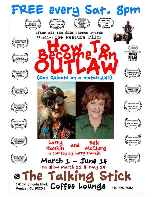 Come on out tonight! #outlawmovie @TalkingStick is a fabulous host!