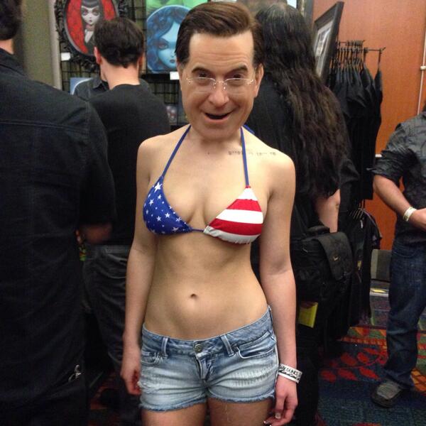 feliciaday's tweet photo. Well, someone got some work done. #Monsterpalooza http://t.co/HvI2TJXxCN