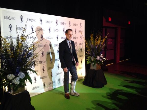 First order of business, mugshot!  <a href="/TheJUNOAwards/">The JUNO Awards</a>