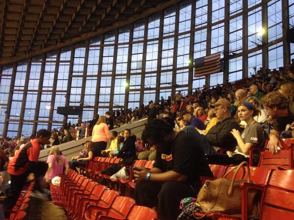 Quite a crowd here at finals! #AIAChamps #CHHSWinterguard