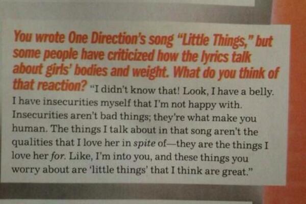 1directioner1d5's tweet photo. I think every girl needs an @edsheeran 😍😘 http://t.co/VQcWjgedC7