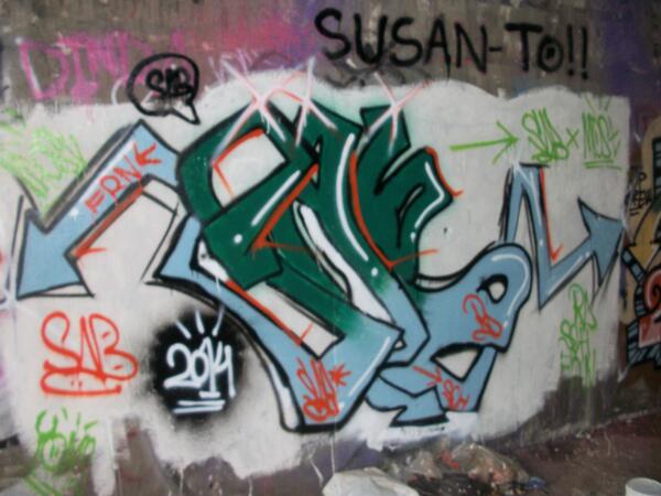 sab_official's tweet photo. #SAB #graffiti2k14 #streetart http://t.co/q9zs6XsyNP