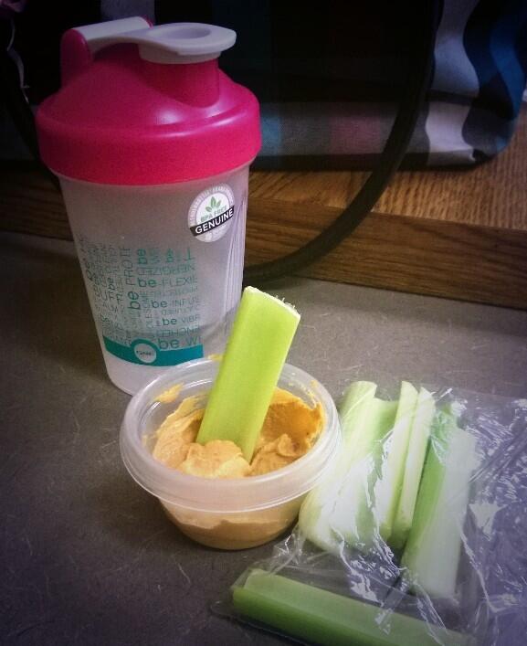 'Meal' #5. #Celery & #SpicyHummus. #HealthySnack #StayingCommitted #NomNoms