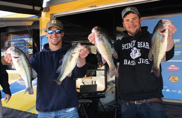 Bassmaster (@bassmaster) on Twitter photo Congratulations to Cody Hahner and Mark Hugus of <a href="/UWSP/">UW-Stevens Point</a> for winning the Midwest! bassmaster.com #collegebass Congratulations to Cody Hahner and Mark Hugus of <a href="/UWSP/">UW-Stevens Point</a> for winning the Midwest! bassmaster.com #collegebass