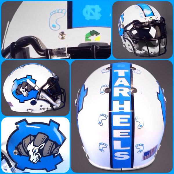 custom unc football jersey