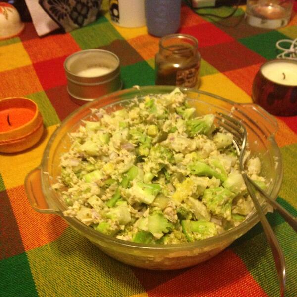 BabBakery's tweet photo. Ready for #EarthHour #LaHoraDelPlaneta with candles and a salmon broccoli salad! @maugenius @LCWerleigh http://t.co/dc4kDyvdTO