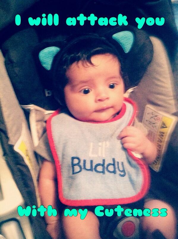 crywolf3x7's tweet photo. A baby can change ur mood really fast #babytyler i love u ur so cute u turn my life upsidedown lol http://t.co/5v6maZZTDy