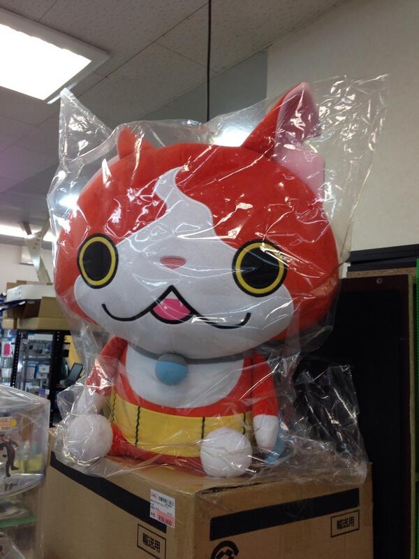妖怪ウォッチ 等身大おすわりジバニャン入荷しました‼︎限定100名の