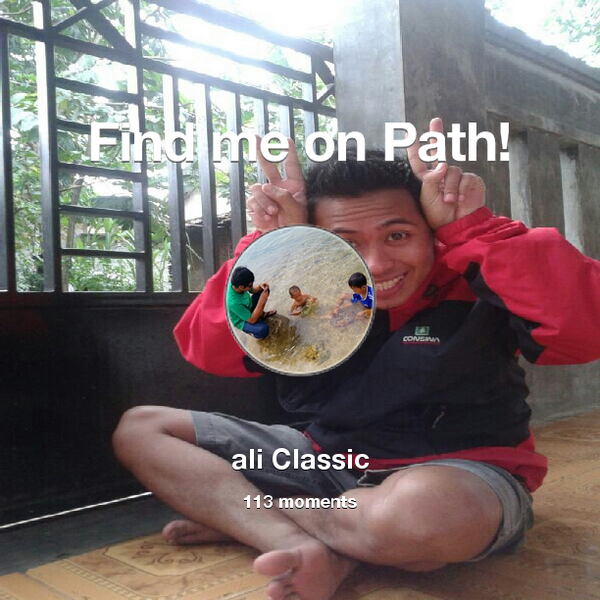 jkaki41's tweet photo. I've shared 113 memories with my friends on #Path - see them now at http://t.co/MjzAS6RSsH! #thepersonalnetwork http://t.co/C7vRBWCKJb