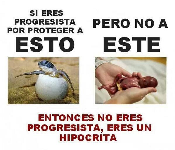 Noefray's tweet photo. Lo progresista es no matar y defender al inocente 
#ProVida #DALAVIDA2014 
Tienes derecho sobre tu cuerpo PeroNoMates http://t.co/ZbEInOHNuB