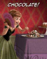 i heard this → "Chocolate followed me, my life is complete" ← alot today