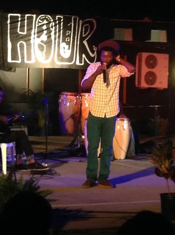 ibezdon's tweet photo. Great show!"@earthhourja: Iba Mahr closes the show with an impressive and spiritual set. #EarthHour2014 #EarthHourJa http://t.co/J2IChhdbd0"
