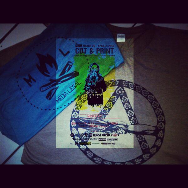 Bawa oleh oleh ,Acara #CUTandPRINT live sablon bigTHANKS cc : <a href="/PRIGELGALLERY/">PRIGEL</a> #Medialegal
