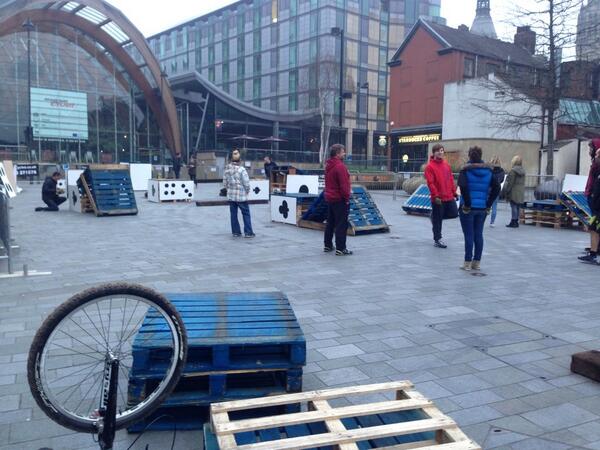 Construction is well underway. 1