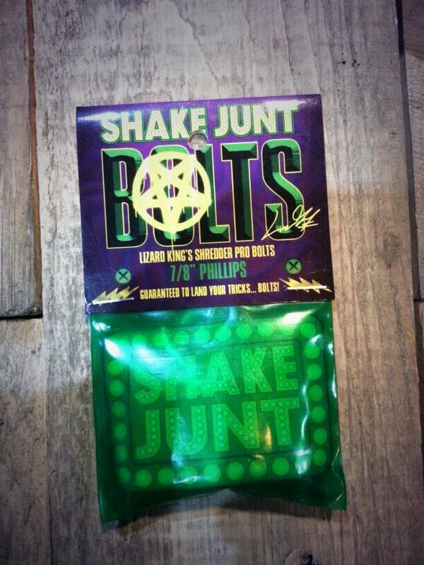 Shake Junt Hardware Lizard King pro bolt 7/8" limited stock #newstuff