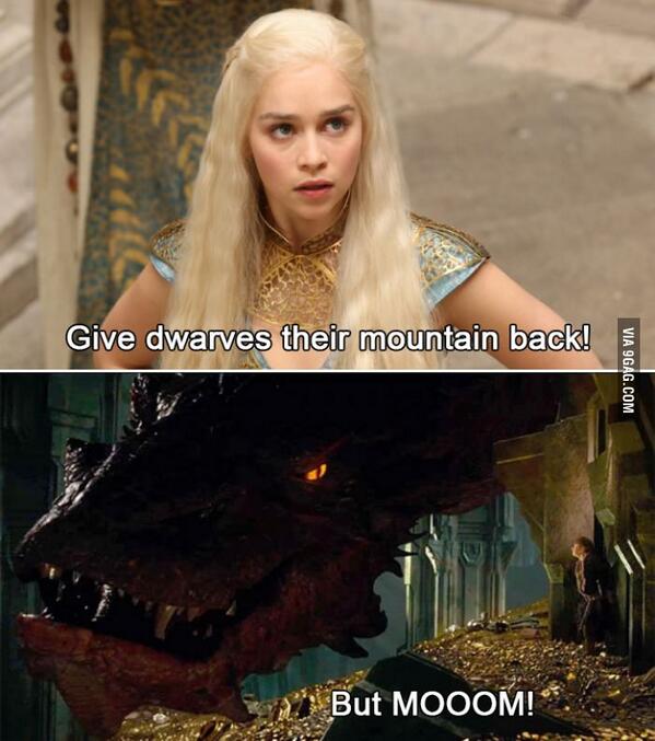 All I Can Think About When Watching The Hobbit 9gag.com/gag/a44WzwZ