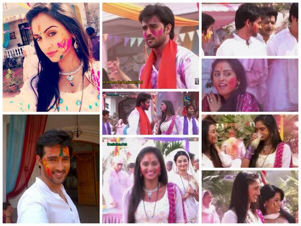 TeamSaRan's tweet photo. RT if you loved Holi Special Episode ! 
@KaranSharma206 @krystledsouza http://t.co/ElUooNRUp2