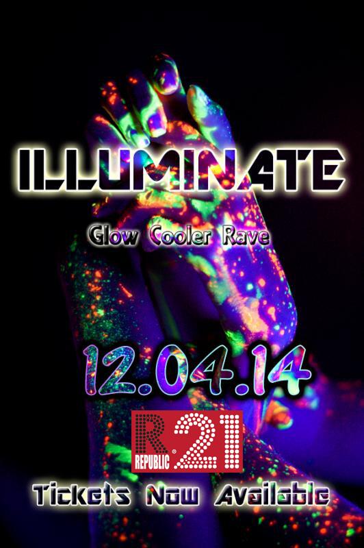 VividProjects's tweet photo. Get your tickets now for ILLUMINATE. The Ultimate Glow Cooler Rave at REPUBLIC 21 Lanterns Mall. http://t.co/p8b04xUTbx