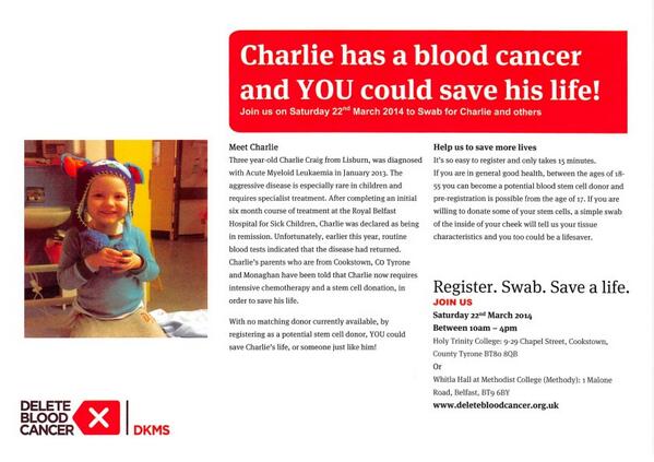 CmacGloves's tweet photo. Everyone please READ &amp; RT this message for Charlie he urgently needs ur help. PLEASE HELP &amp; RT @owen_mulligan http://t.co/7ekNVFks4i