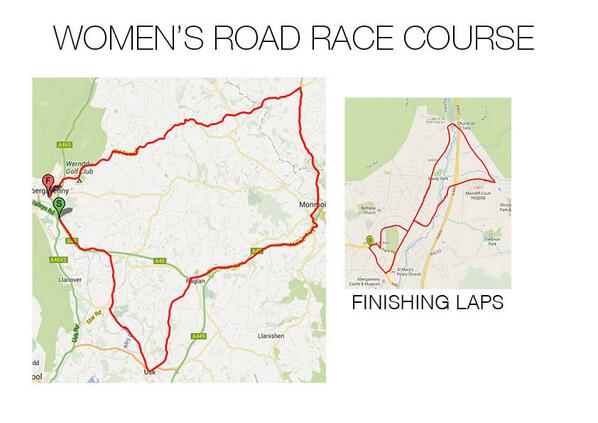 And here is the course for the Women's race. Will @L_ArmiTstead emerge victorious again or will a new champ emerge?