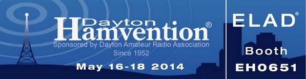 elad_srl's tweet photo. ELAD will exhibit its products on Dayton Hamvention 2014, May 16-18 2014 on booth EH0651. See you there! http://t.co/2vTL2BwmRt