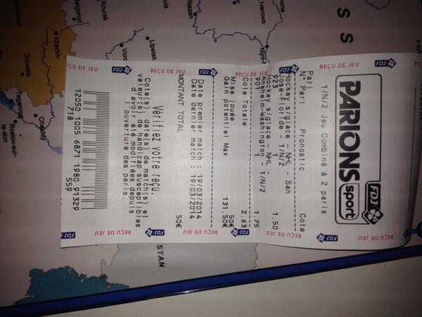 CompulsifProno's tweet image. Voilà mon ticket du jour on y croit 👌 #ParionsSport