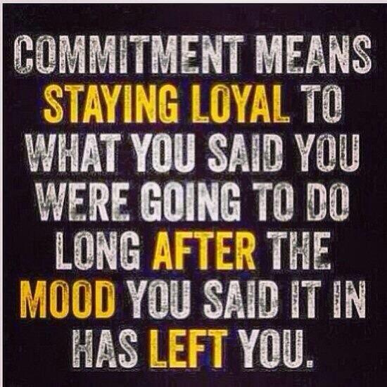 #StayingCommitted