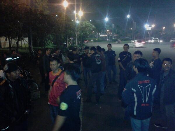 Suasana saat kopdar .
