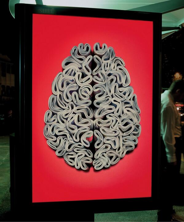 theChrisDo's tweet photo. Another classic ad from #economist that #disruptExpectations using gestalt principles. @aigalosangeles http://t.co/TkAJu1UX9m