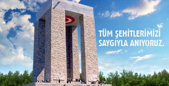 SAYGIYLA ANIYORUZ ...