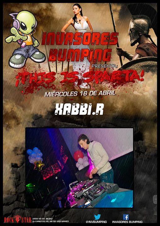 EliasDjAQZ's tweet image. Primer DJ invitado a #InvasoresBumping el 16 de abril en Rock Star Bilbao: Xabbi R Xabier Romay!