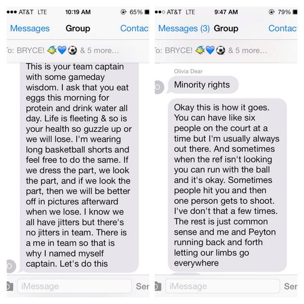 madams_21's tweet image. Blessed to have @oliviadear6 as our team captain this year. Game day messages are always the best. #layups#hoopordie