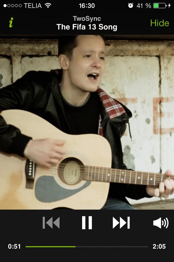 DIFHockey1891's tweet photo. @Two_Sync Best song ever! http://t.co/bfvbgfXfCw