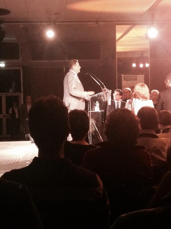 Meeting de Jean Paul Bret a Villeurbanne #Municipales2014