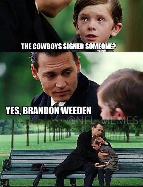 kyle_mcnaughton's tweet image. “@NFL_Memes: A young Cowboys fan hearing the news of Brandon Weeden. #PrayersUp http://t.co/bhaKi6F1ee” true