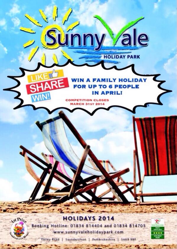 SunnyvaleWales's tweet photo. @visitwales #WIN A FREE HOLIDAY! :)

https://t.co/gYeYIux3md http://t.co/QqdhMiTBHQ

. http://t.co/1DHgLUD3va