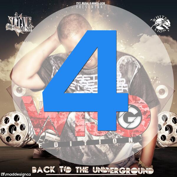 ChanelSDF's tweet image. @jowell1 Solo Faltan 4 Dias Para el Lanzamiento del #BackToTheUnderground #WisoGEdition de @75Wisog RT RT