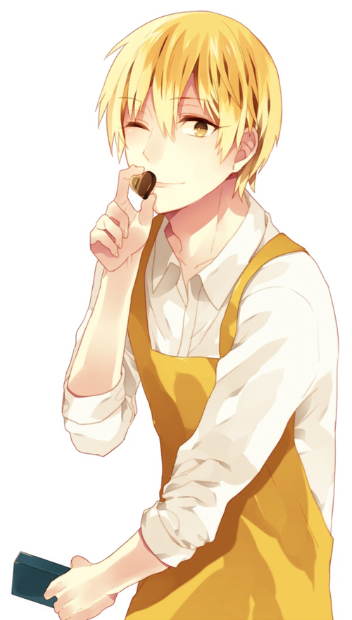 Pervert_Aomine's tweet photo. @Honest_Kise Oyassumi :* http://t.co/zVc1IBX4lH
