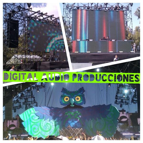 DigitalAudioPro's tweet image. Este fin de semana tuvimos el EDC México 2014