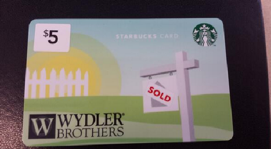 heather_brager's tweet photo. Branded #Starbucks cards keeping #agents top of mind 

http://t.co/V1ObavvEio http://t.co/881gFCSKKT