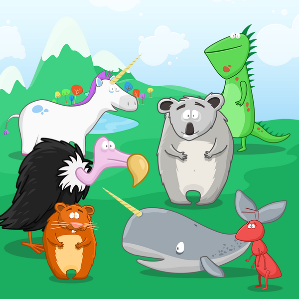 LearnyApp's tweet image. We soon launch our English version. Check out our new animal friends! #learnyapp